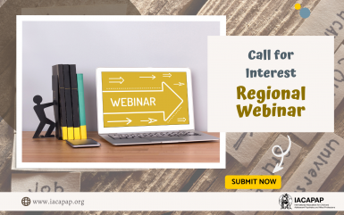 Call for Interest: To co-host the next Regional Webinar in June 2025